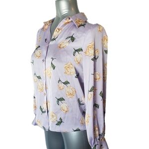 ZARA Women's Ruffle Blouse – Size S